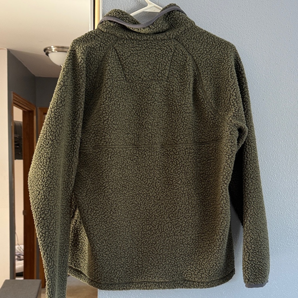 Carhartt Forest Green Fleece Jacket - Picture 3 of 3
